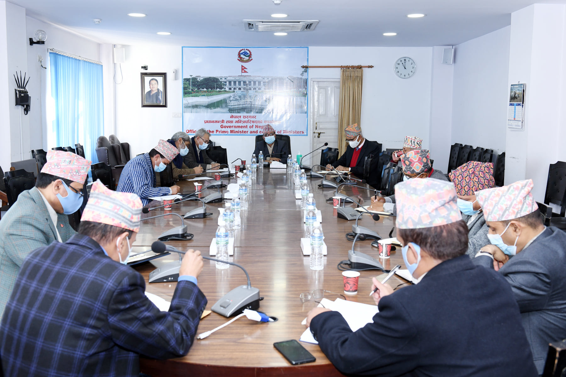 कोरोना खोप समयमै निःशुल्क उपलब्ध गराउन छलफल